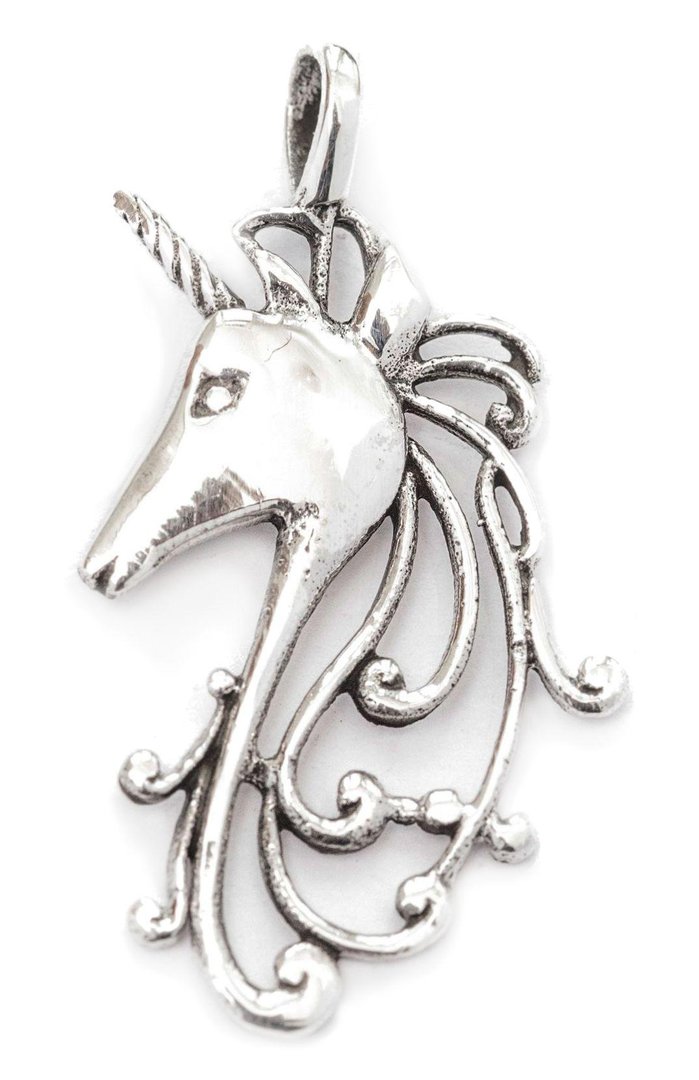 Schmuck Anhänger - UNICORNA - Kleines Einhorn - Silber Schmuck Anhänger - UNICORNA - Kleines Einhorn - Silber