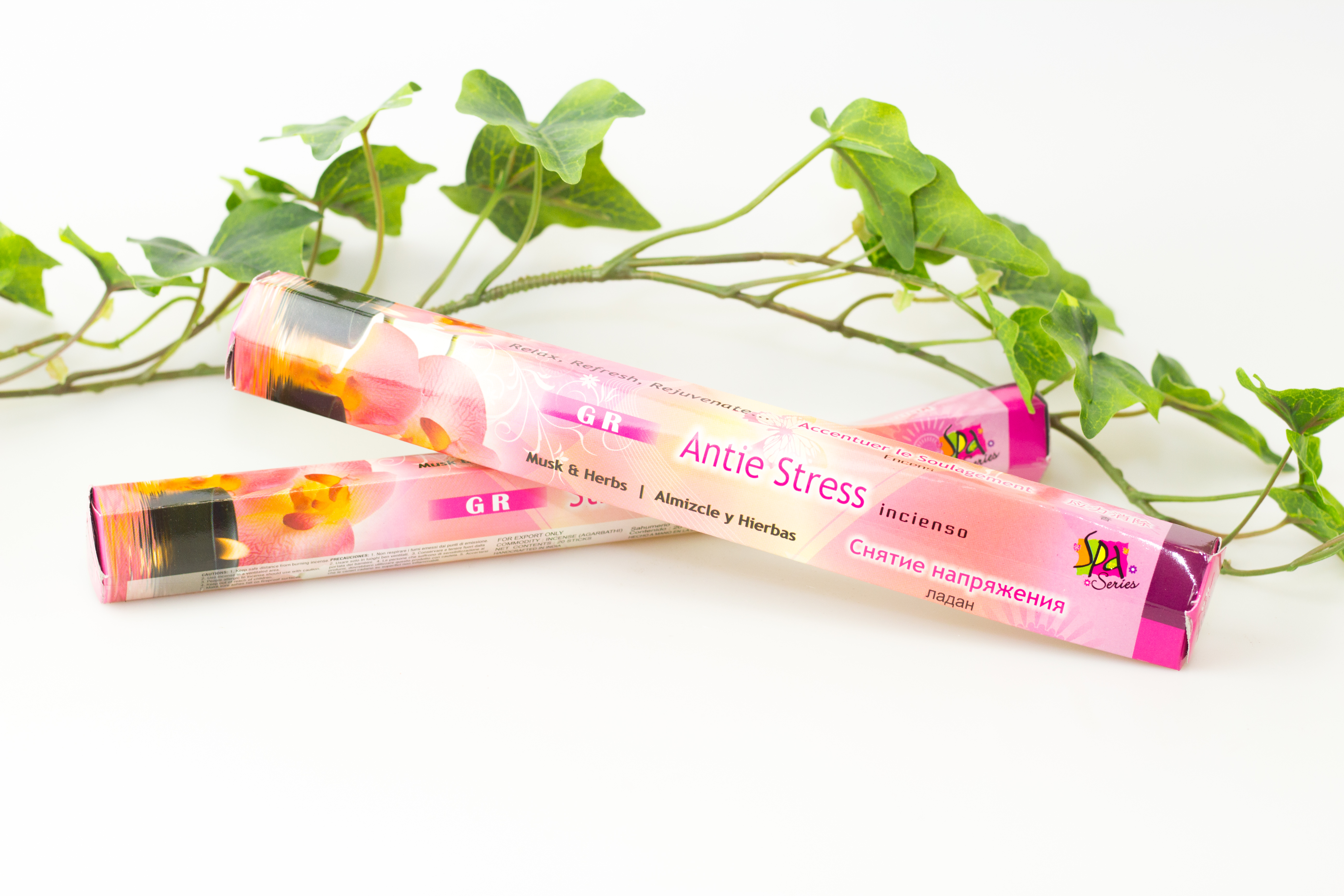 Räucherwerk Stress Relief Sechseck Packung -- 20 g Räucherwerk Stress Relief Sechseck Packung -- 20 g