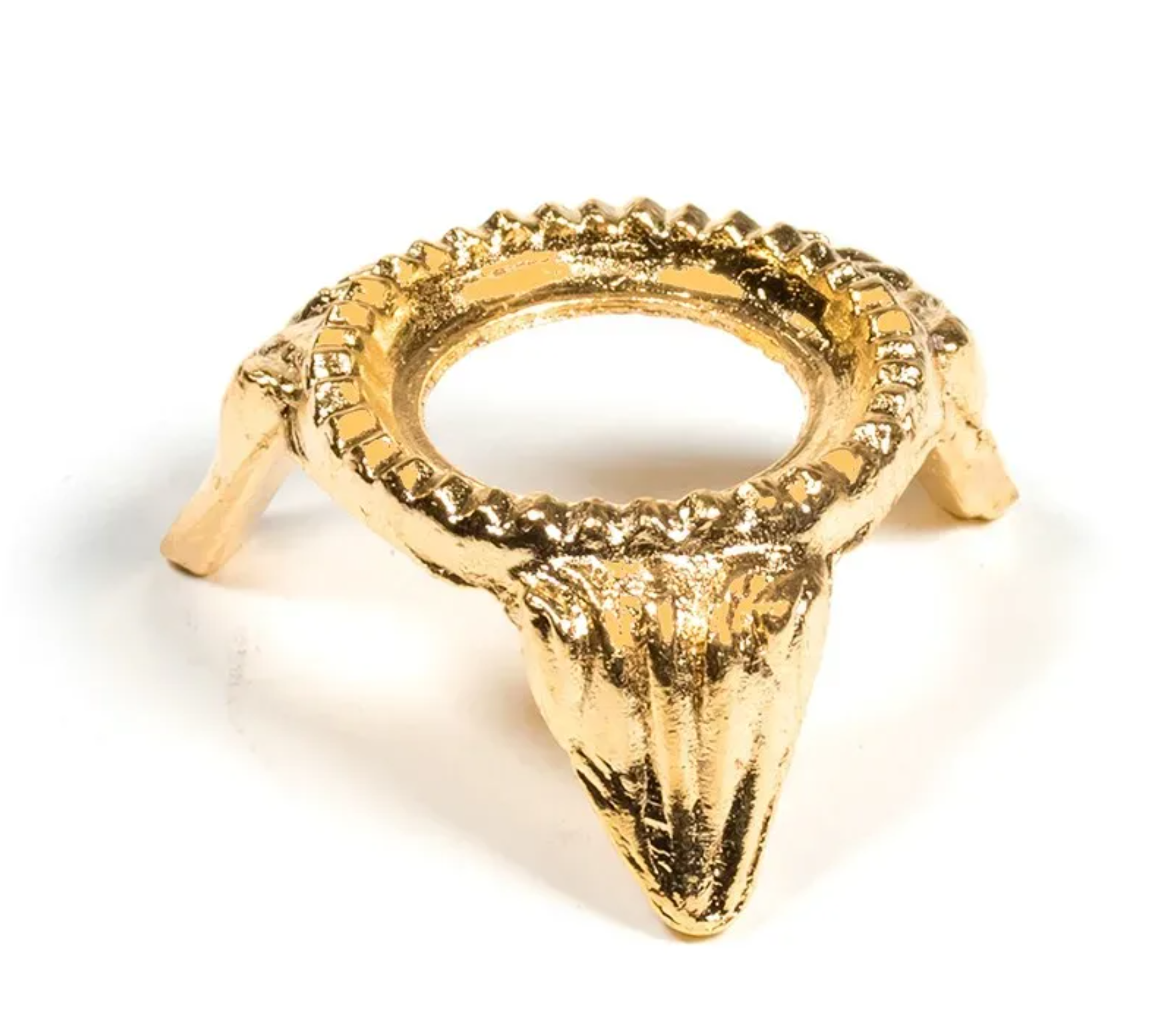 Ständer für Kristallkugeln goldfarbig